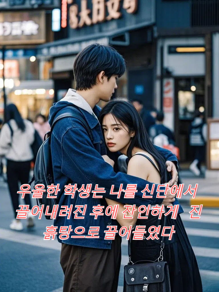 우울한 학생는 나를 신단에서 끌어내려진 후에 잔인하게 진흙탕으로 끌어들였다
