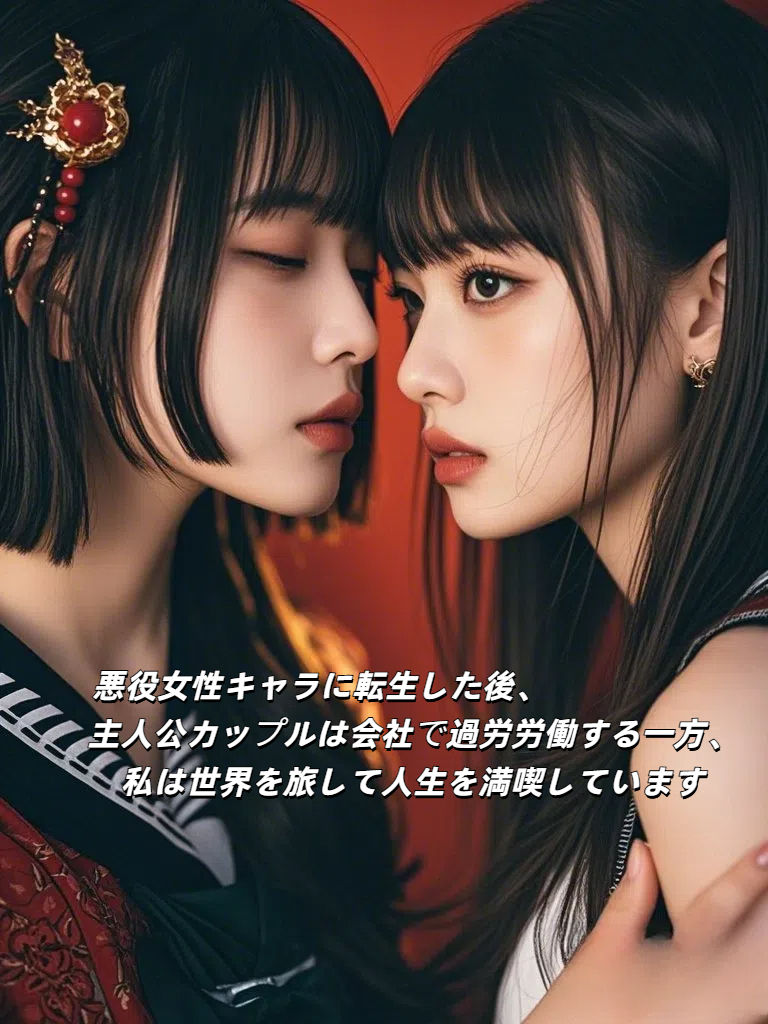 悪役女性キャラに転生した後、主人公カップルは会社で過労労働する一方、私は世界を旅して人生を満喫しています。