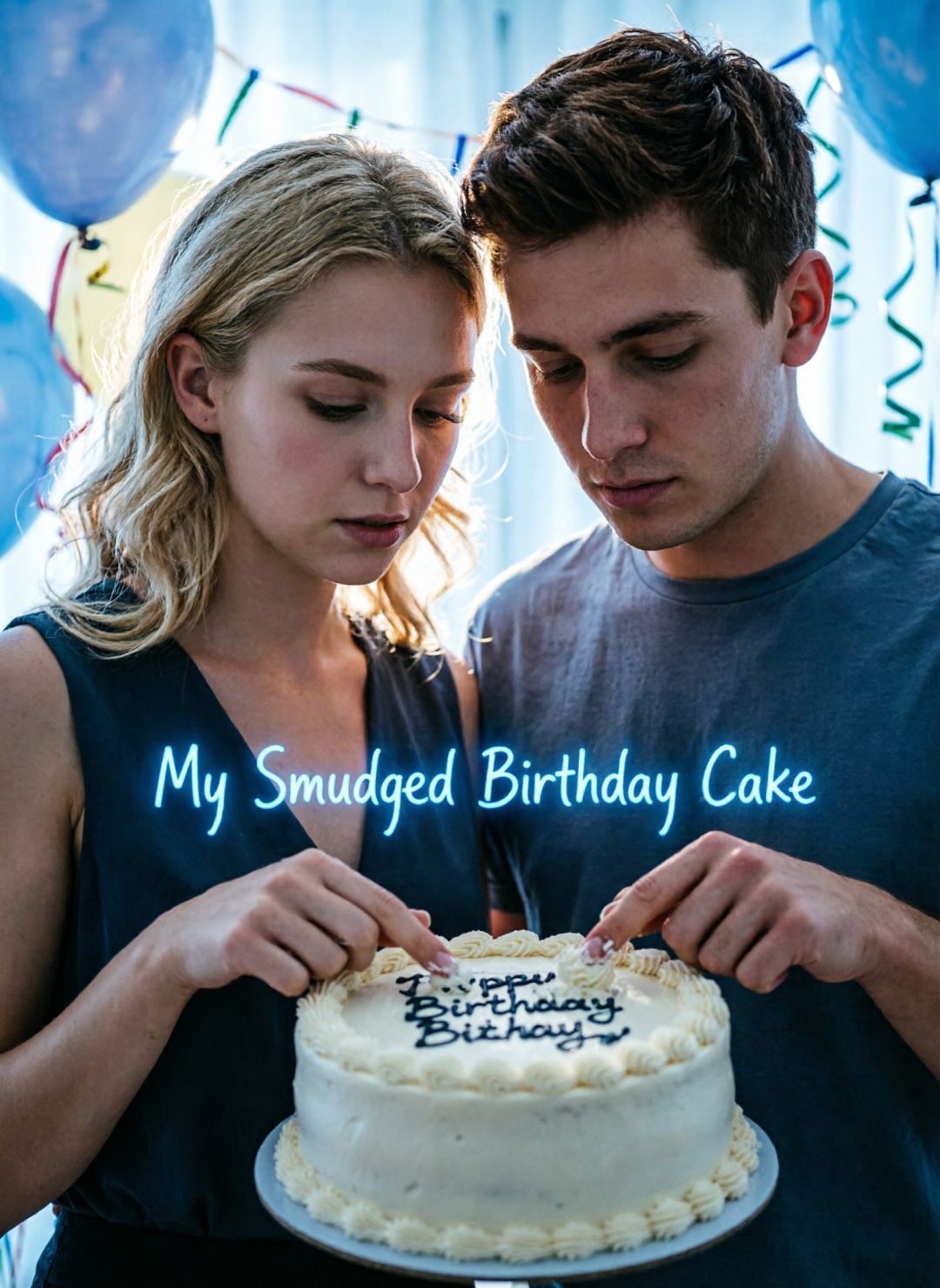 My Smudged Birthday Cake