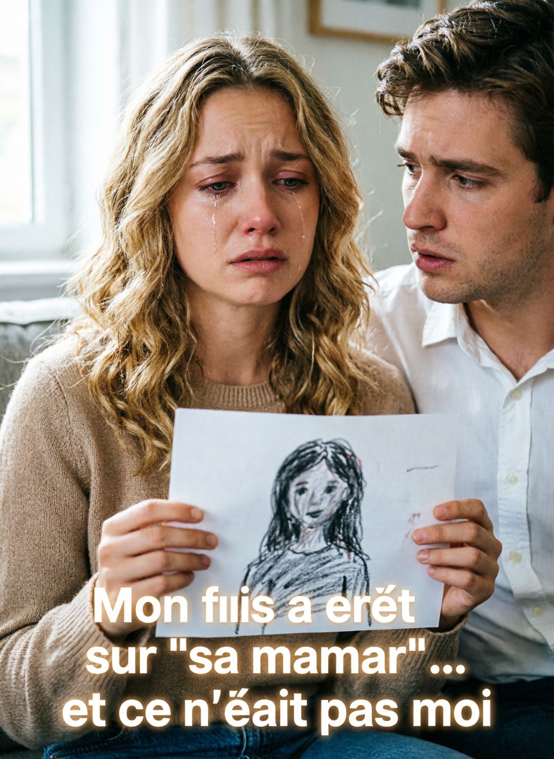 Mon fils a écrit sur "sa maman"... et ce n'était pas moi