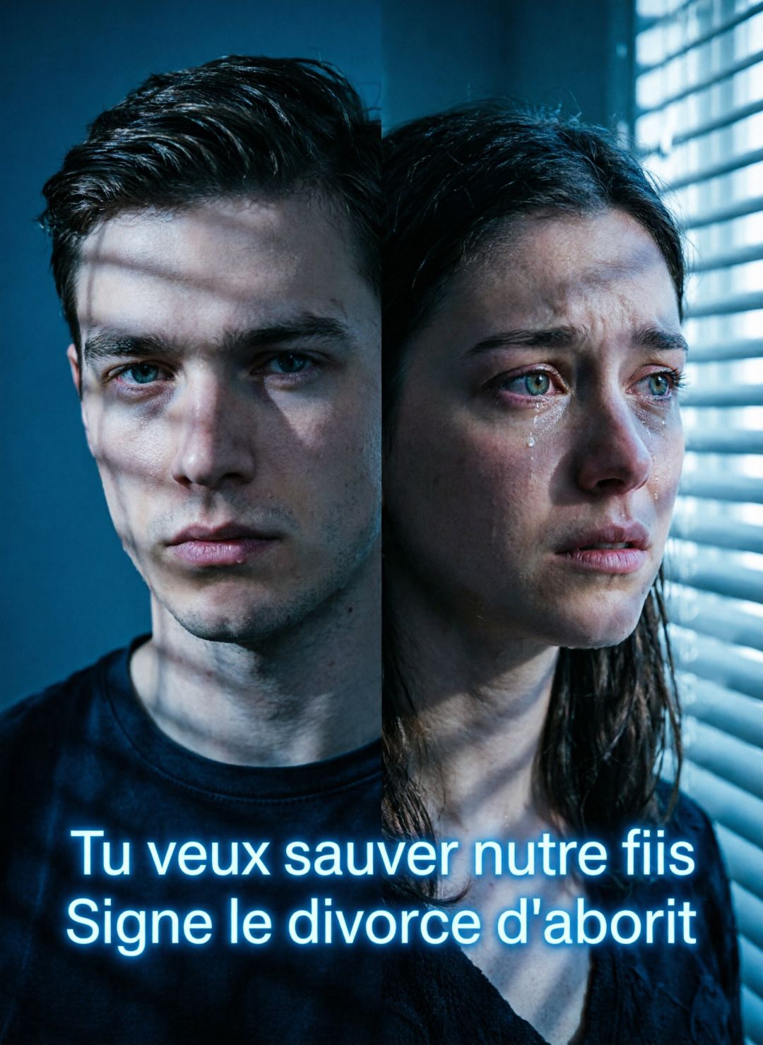 Tu veux sauver notre fils Signe le divorce d’abord