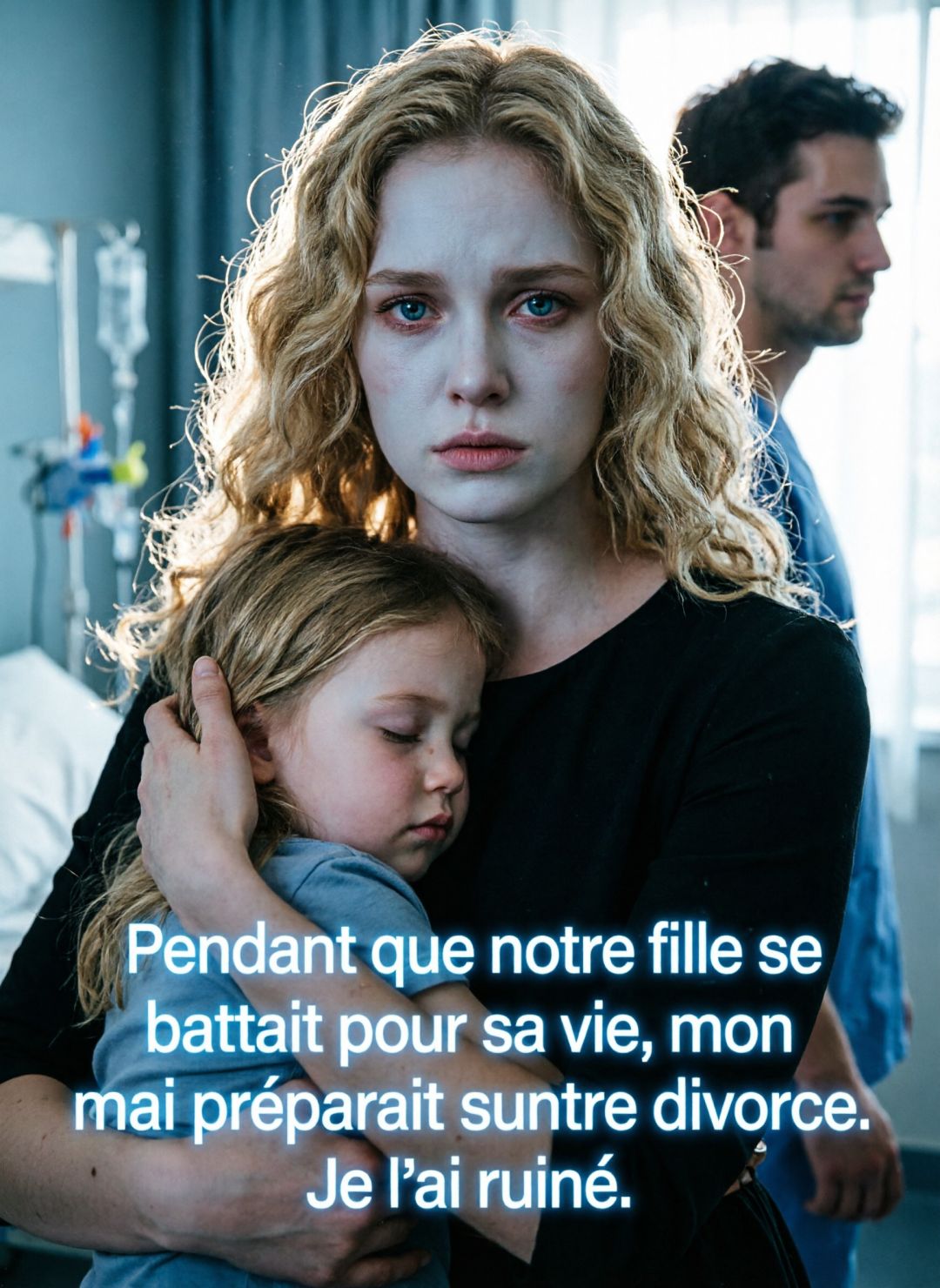 Pendant que notre fille se battait pour sa vie, mon mari préparait notre divorce. Je l'ai ruiné.
