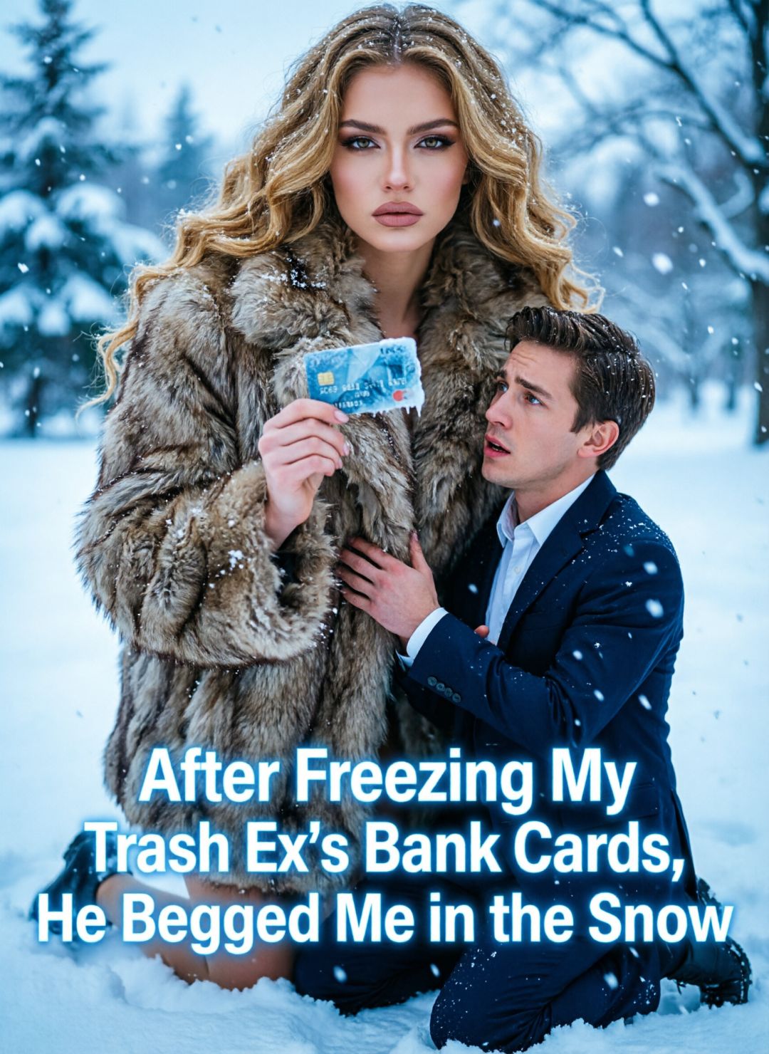 After Freezing My Trash Ex's Bank Cards, He Begged Me in the Snow