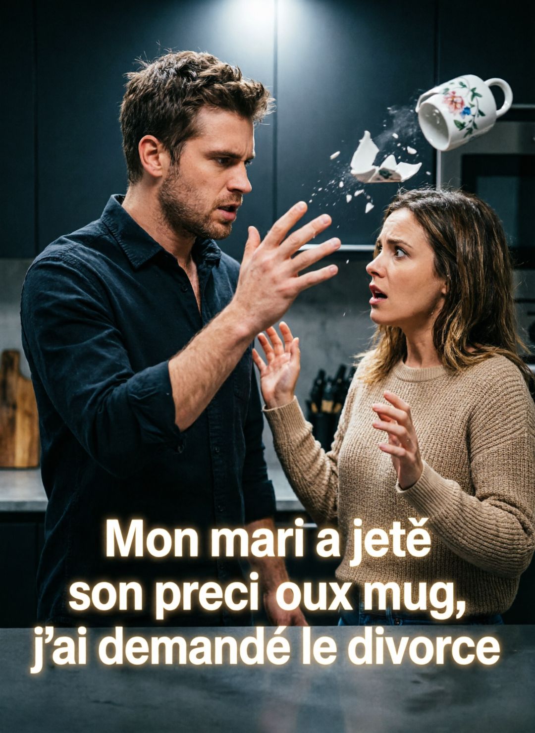 Mon mari a jeté son précieux mug, j'ai demandé le divorce