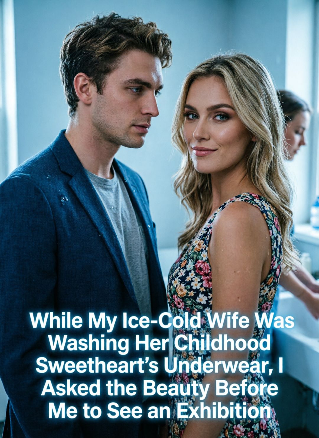 While My Ice-Cold Wife Was Washing Her Childhood Sweetheart’s Underwear, I Asked the Beauty Before Me to See an Exhibition
