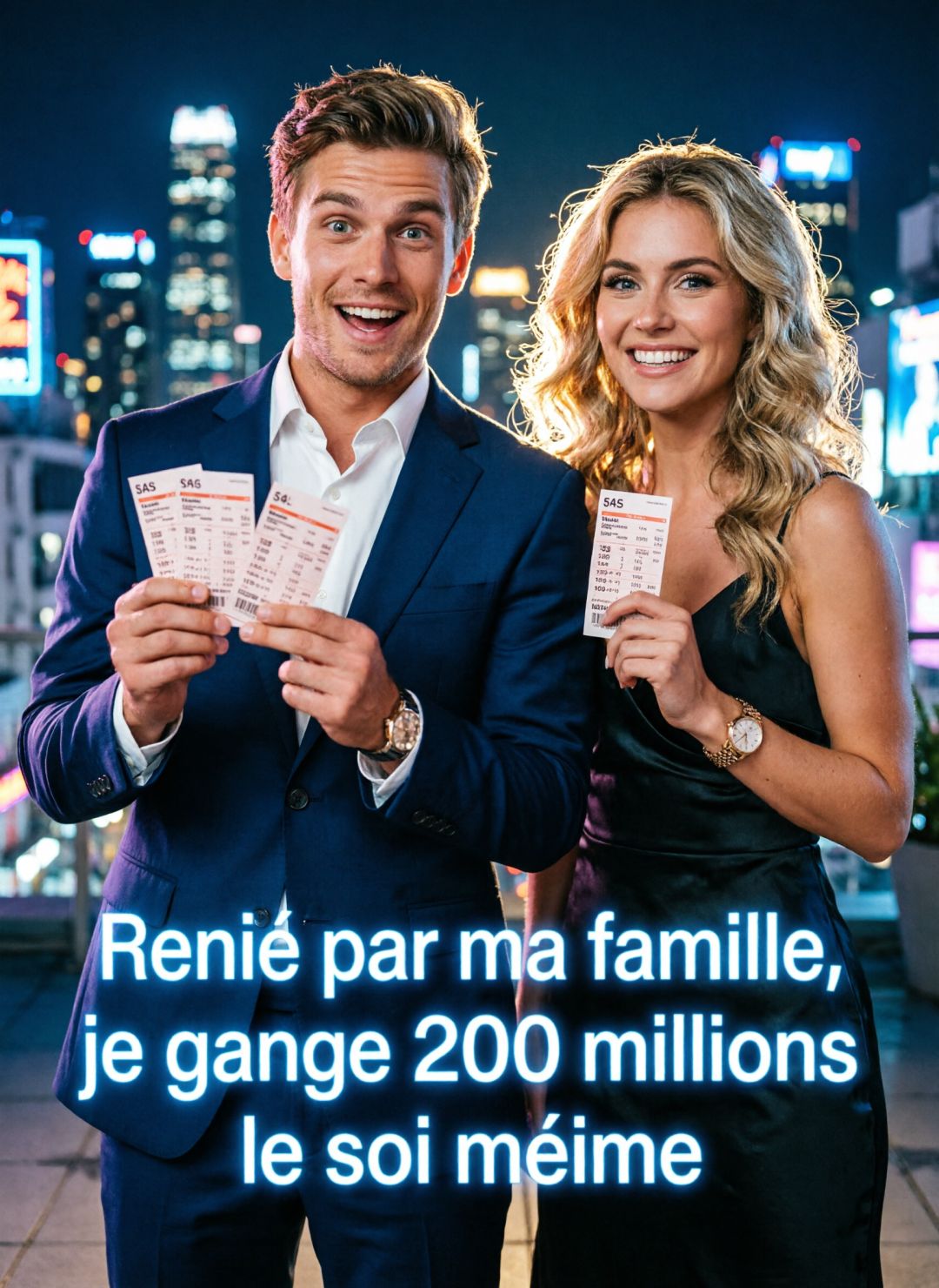 Renié par ma famille, je gagne 200 millions le soir même
