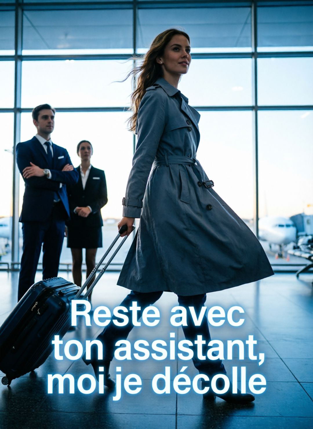 Reste avec ton assistant, moi je décolle
