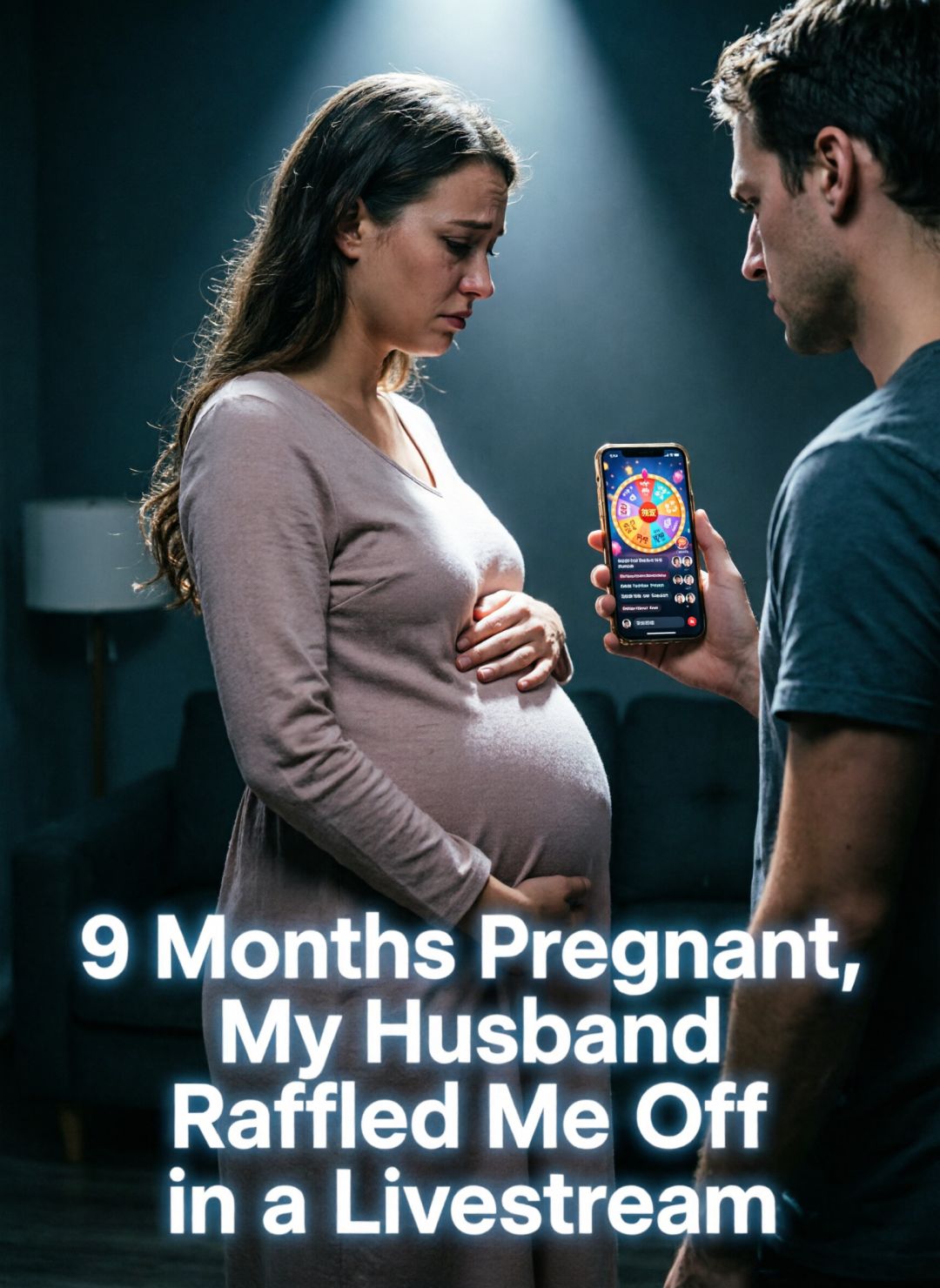 9 Months Pregnant, My Husband Raffled Me Off in a Livestream