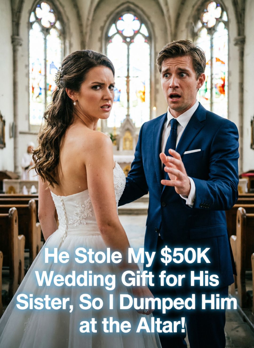 He Stole My $50K Wedding Gift for His Sister, So I Dumped Him at the Altar!