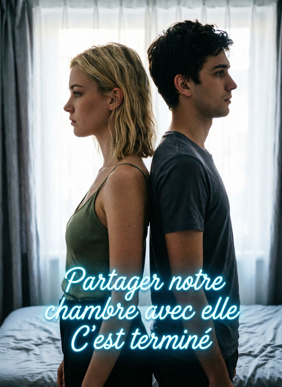 Partager notre chambre avec elle C'est terminé
