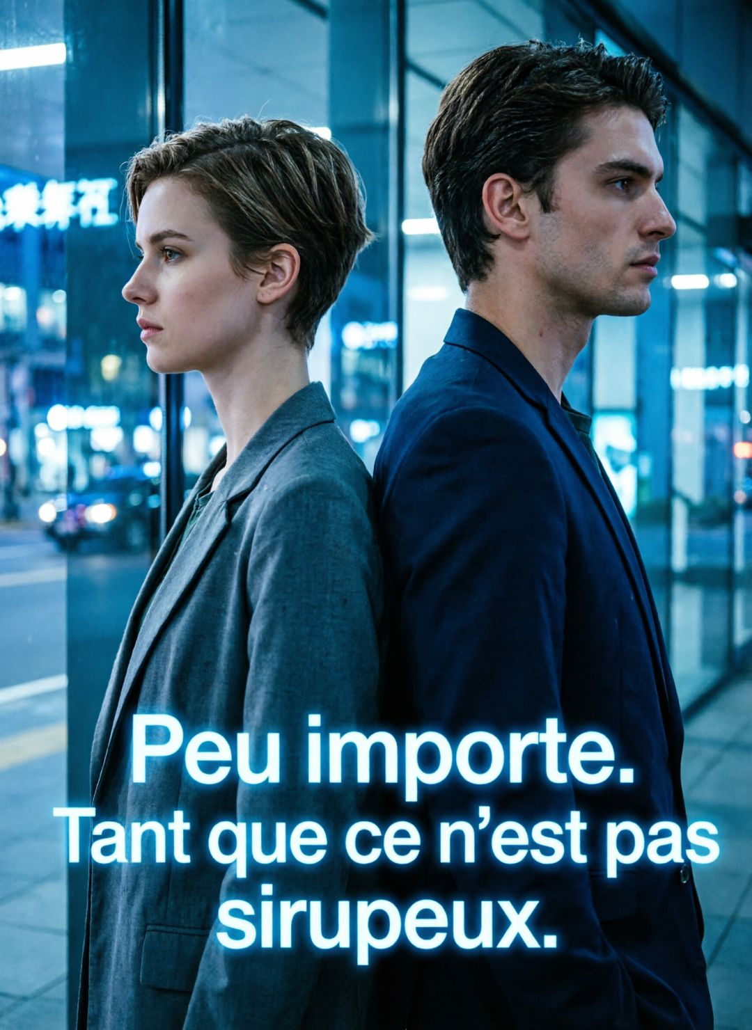 Peu importe. Tant que ce n’est pas sirupeux.