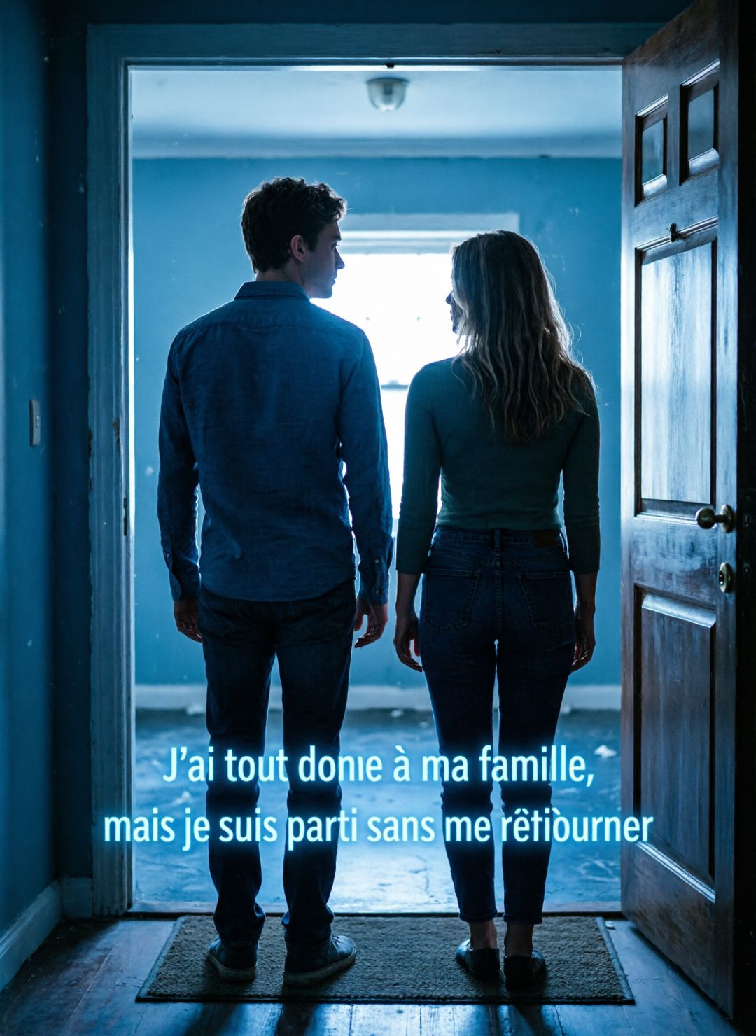 J’ai tout donné à ma famille, mais je suis parti sans me retourner