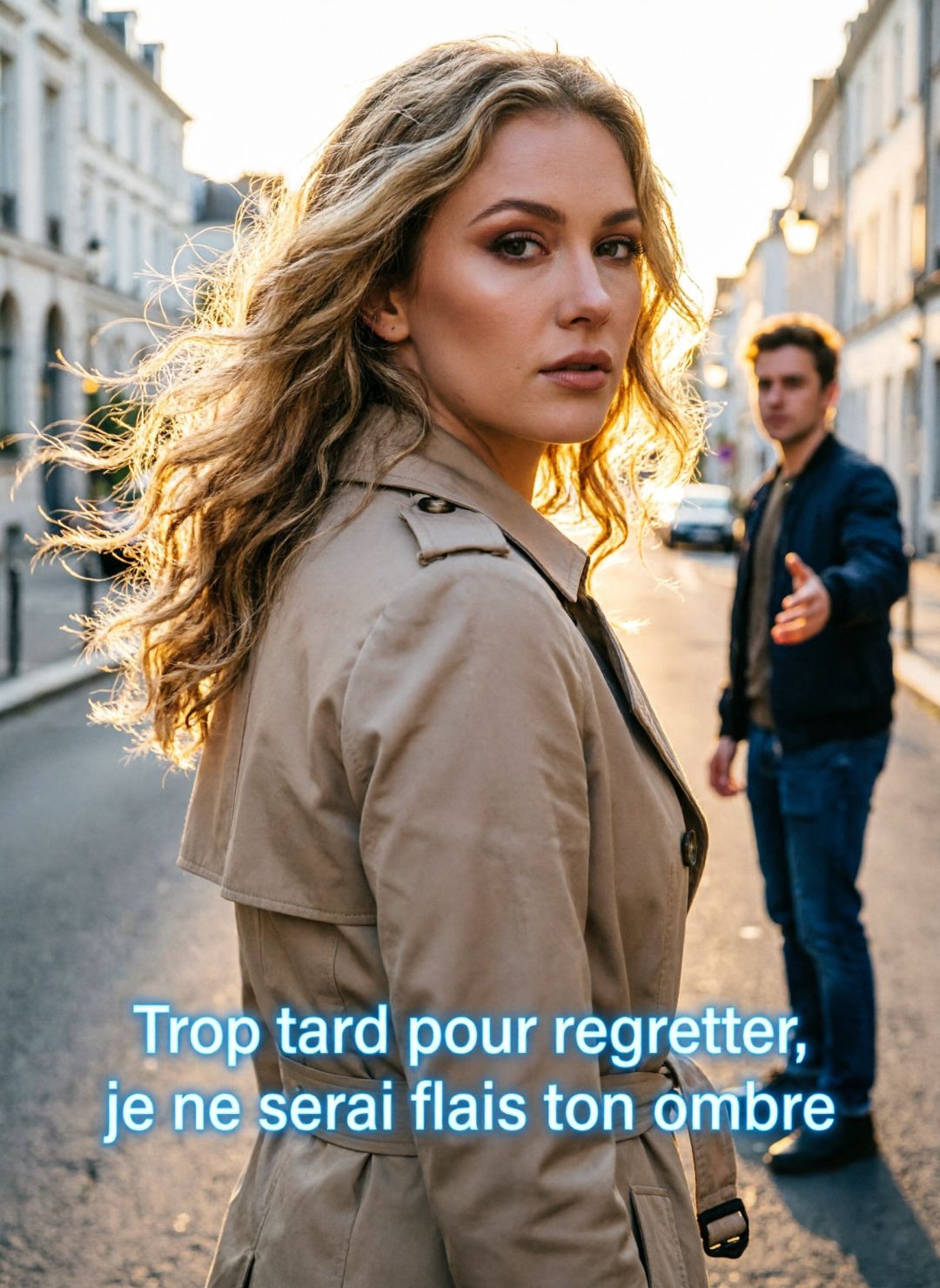 Trop tard pour regretter, je ne serai plus ton ombre