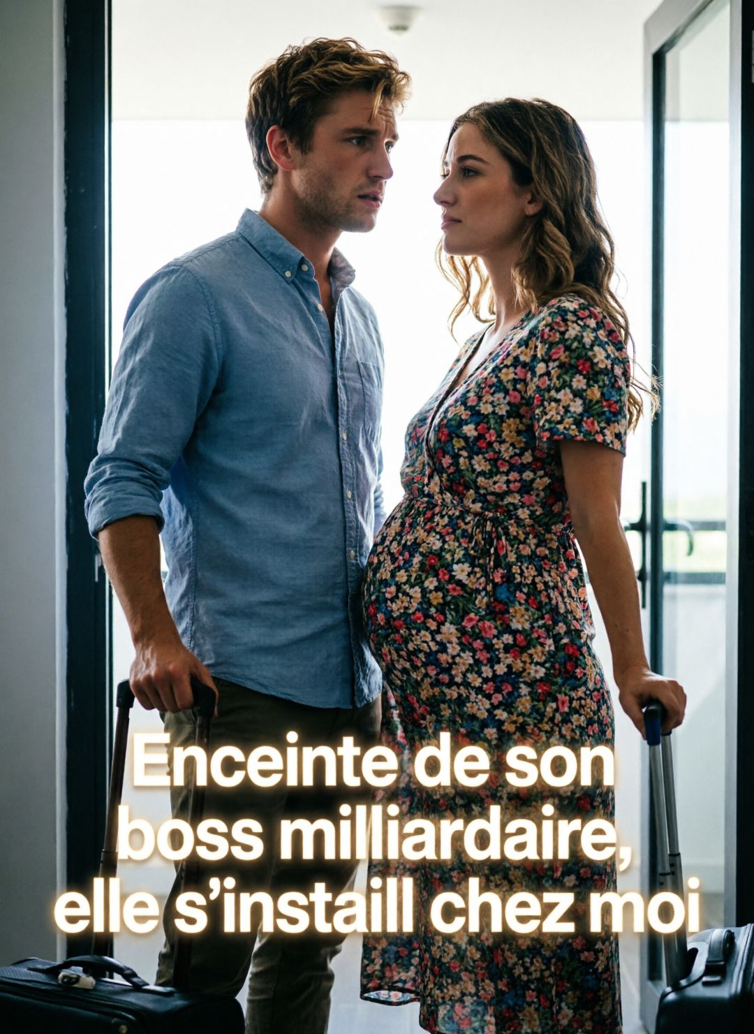 Enceinte de son boss milliardaire, elle s'installe chez moi