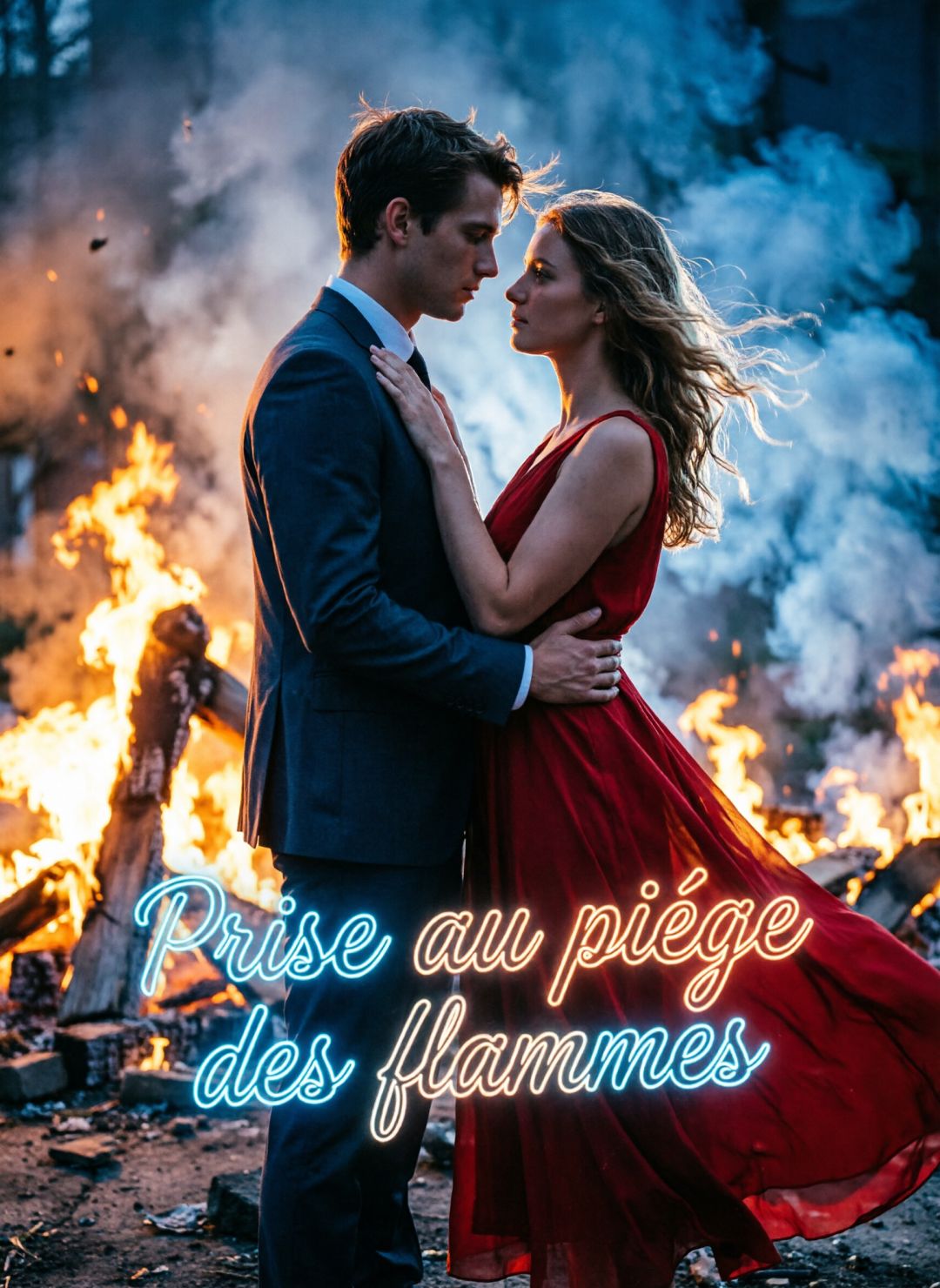 Prise au piège des flammes