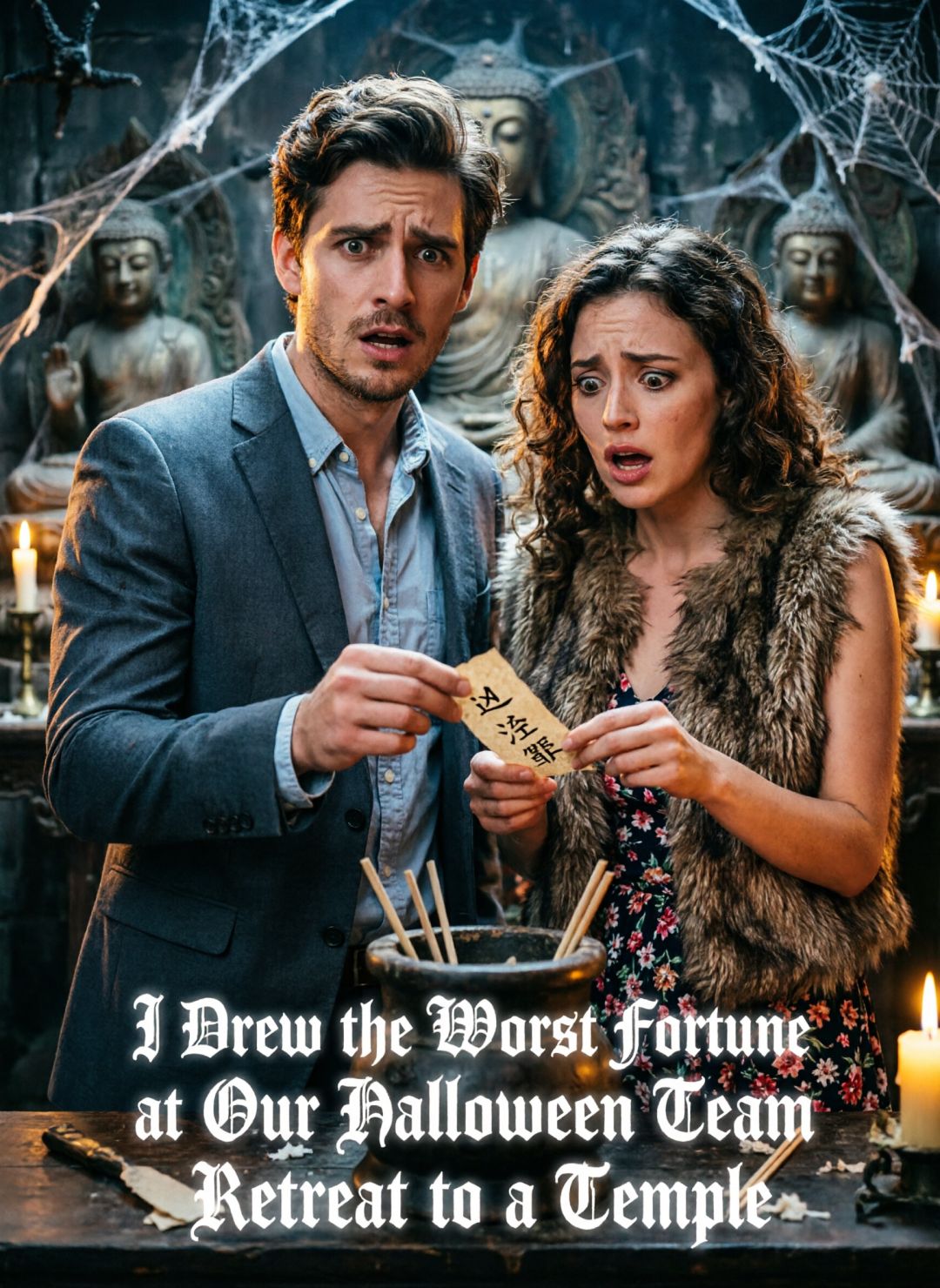 I Drew the Worst Fortune at Our Halloween Team Retreat to a Temple